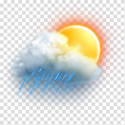 The REALLY BIG Weather Icon Collection, mostly-cloudy-rain-moderate transparent background PNG clipart