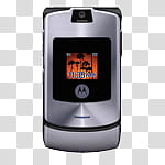 Mobile phones icons, mymoto, silver Motorola flip phone transparent background PNG clipart