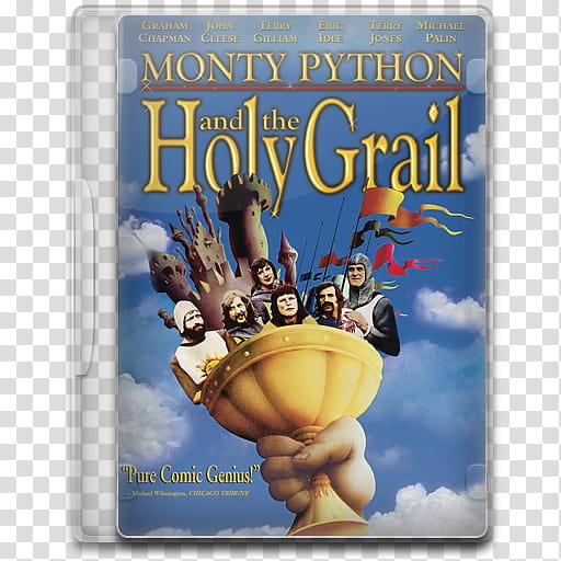 Movie Icon Mega , Monty Python and the Holy Grail, Monty Python and the Holy Grail movie case icon transparent background PNG clipart