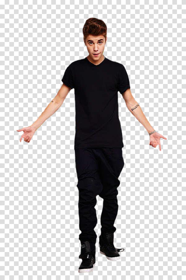 Justin Bieber transparent background PNG clipart