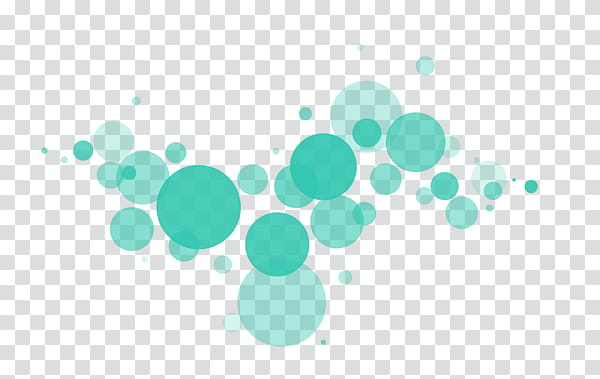 teal polka-dots transparent background PNG clipart