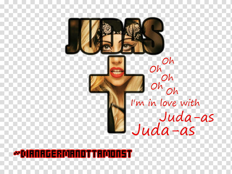 Lady Gaga Judas  transparent background PNG clipart