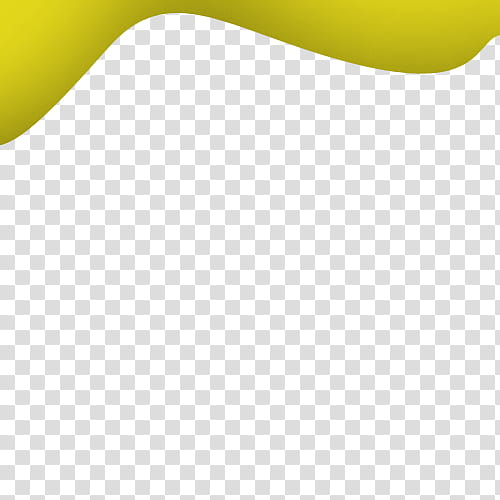 yellow wave upper border transparent background PNG clipart