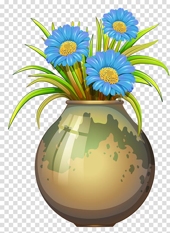 Drawing Of Family, , Royaltyfree, Can , Flowering Plant, Flowerpot, Vase, Gerbera transparent background PNG clipart