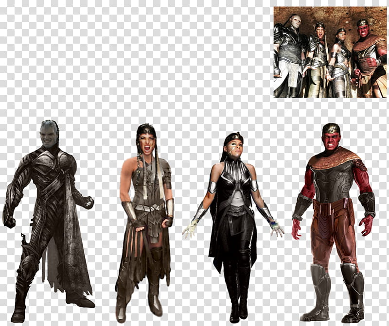X Men Apocalypse Horsemen of Apocalypse, four character transparent background PNG clipart