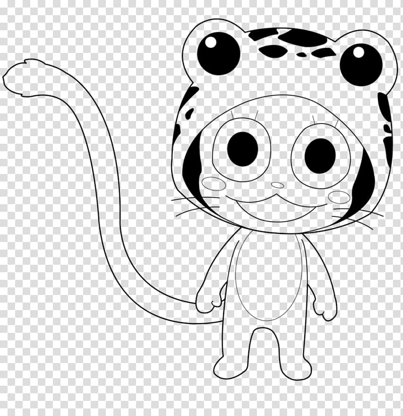 Lineart, Frosch transparent background PNG clipart
