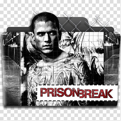 TV Series folder icons HD x, prison break transparent background PNG clipart