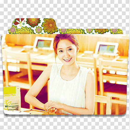 YoonA SNSD Innisfree Folder , .YoonA icon transparent background PNG clipart