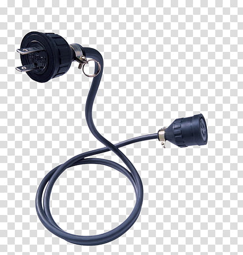 Cables, black power cord transparent background PNG clipart