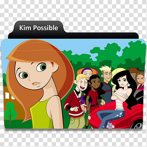 More TV Show folder icons, kimpossible, Kim Possible transparent background PNG clipart