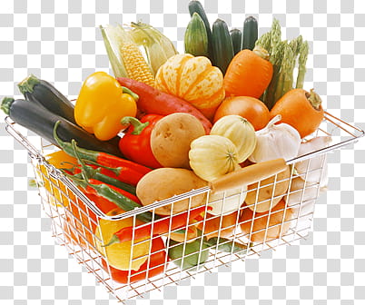 basket of vegetables transparent background PNG clipart