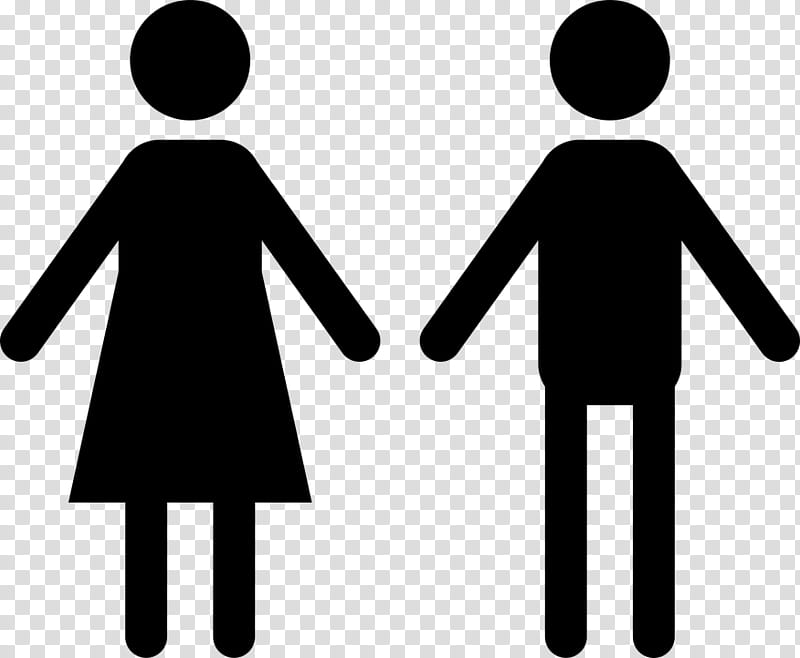 People Silhouette, Woman, Cartoon, Holding Hands, Male, Standing, Line, Gesture transparent background PNG clipart