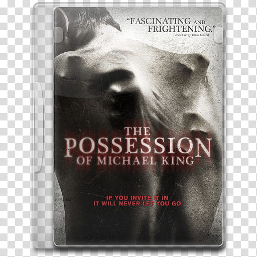 Movie Icon , The Possession of Michael King, The Possession of Michael King DVD case transparent background PNG clipart