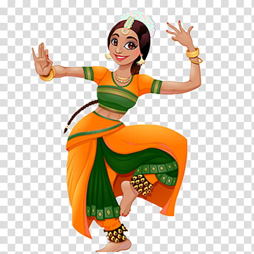 India Drawing, Dance In India, Cartoon, Painting, Indian Classical Dance, Girl, Folk Dance, Performing Arts transparent background PNG clipart