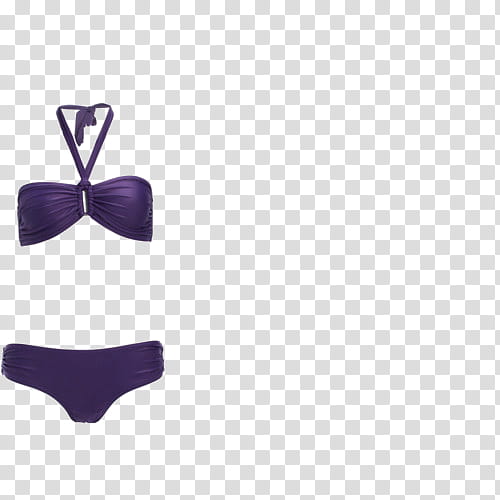 Clothes, purple bikini set transparent background PNG clipart