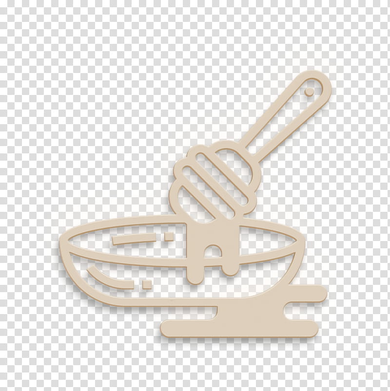 Honey icon Spa Element icon, Beige transparent background PNG clipart