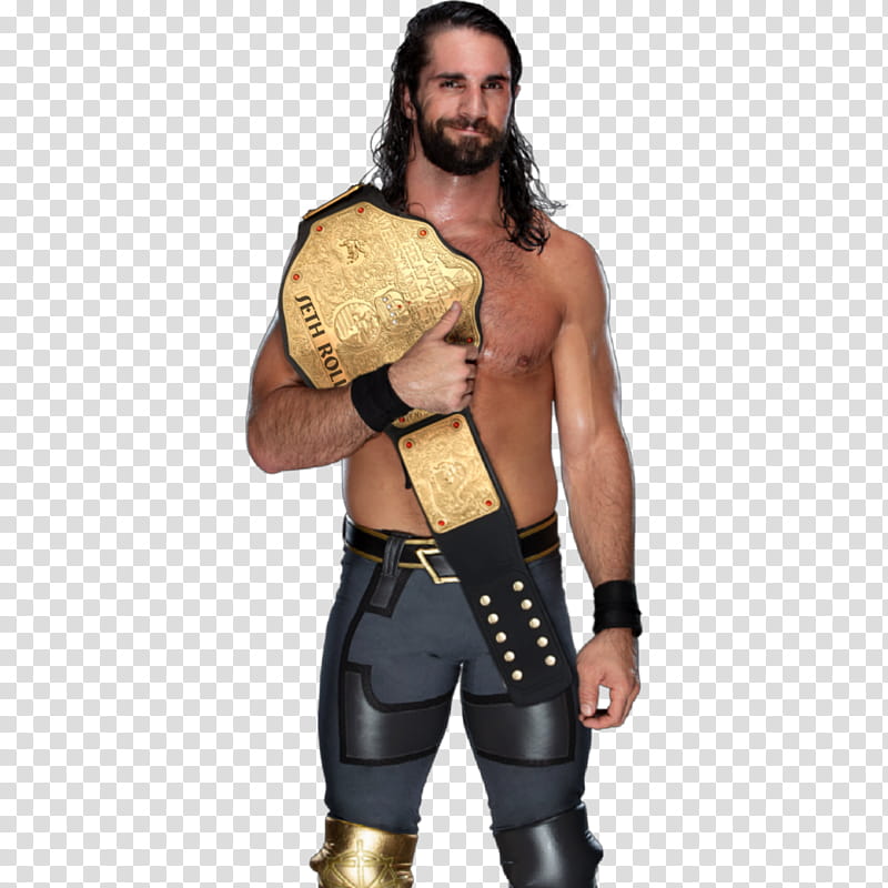 SETH ROLLINS WORLD HEAVYWEIGHT CHAMPION transparent background PNG clipart