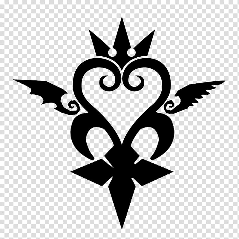 Hearts, Kingdom Hearts III, Symbol, Heartless, Video Games, Universe Of Kingdom Hearts, Roxas, Logo transparent background PNG clipart