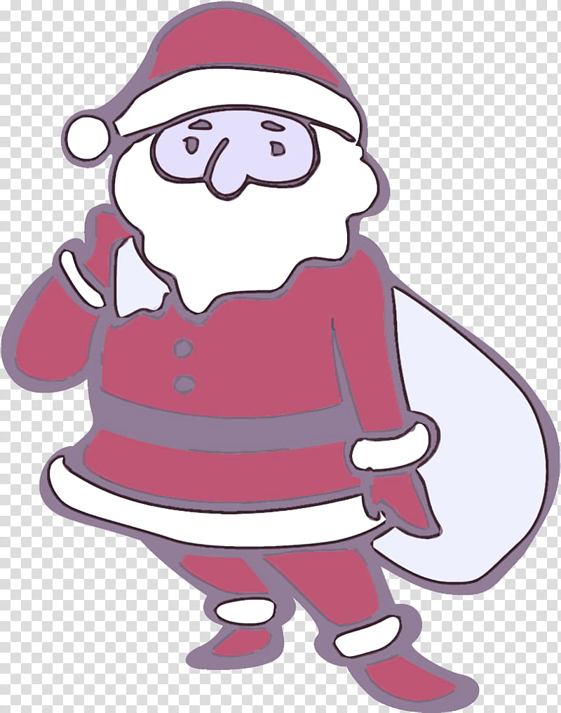 Santa claus, Cartoon, Christmas transparent background PNG clipart