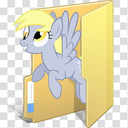 All icons in mac and ico PC formats, Folder win, derpy (, My Little Pony folder icon transparent background PNG clipart