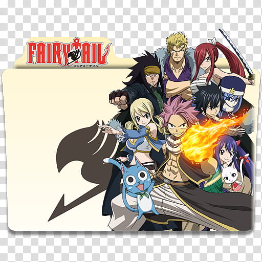 Anime Icon , Fairytail anime illustration transparent background PNG clipart
