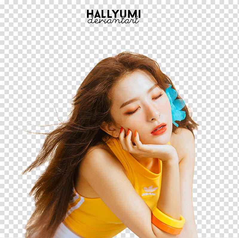 Seulgi Summer Magic, Hallyumi poster transparent background PNG clipart