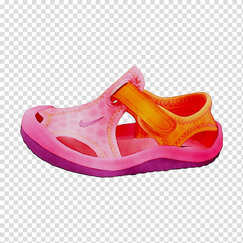 Cartoon Baby, Shoe, Sandal, Walking, Crosstraining, Orange Sa, Footwear, Pink transparent background PNG clipart