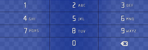 Eraser  v , blue digital keyboard transparent background PNG clipart