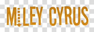 MILEY CYRUS TEXTO transparent background PNG clipart thumbnail