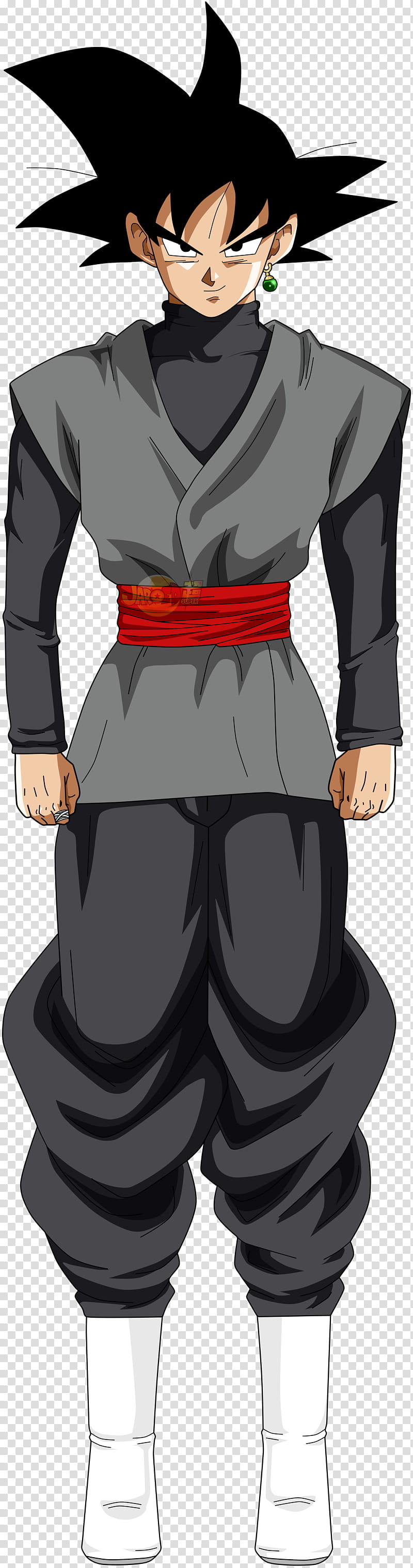 Goku Black v, Goku Black illustration transparent background PNG clipart