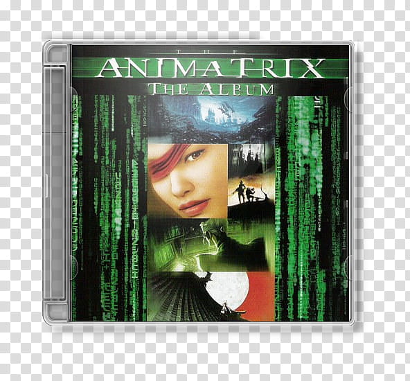 CD Case Icon Special , The Animatrix OST CD Audio Case transparent background PNG clipart