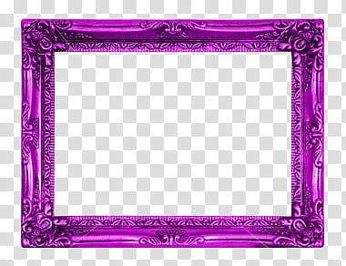 DeDecoraciones s, purple frame border transparent background PNG clipart