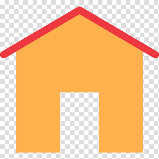 Real Estate, Building, Business, House, Apartment, Orange, Yellow, Line transparent background PNG clipart