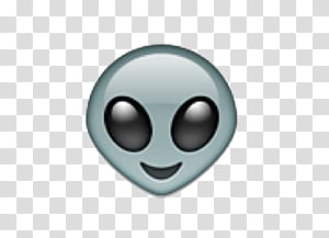 Eat You Up, alien emoji transparent background PNG clipart