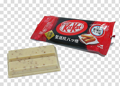 Watch, KitKat white chocolate wafer transparent background PNG clipart