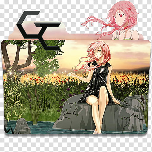 Anime Icon Pack , Guilty Crown v transparent background PNG clipart