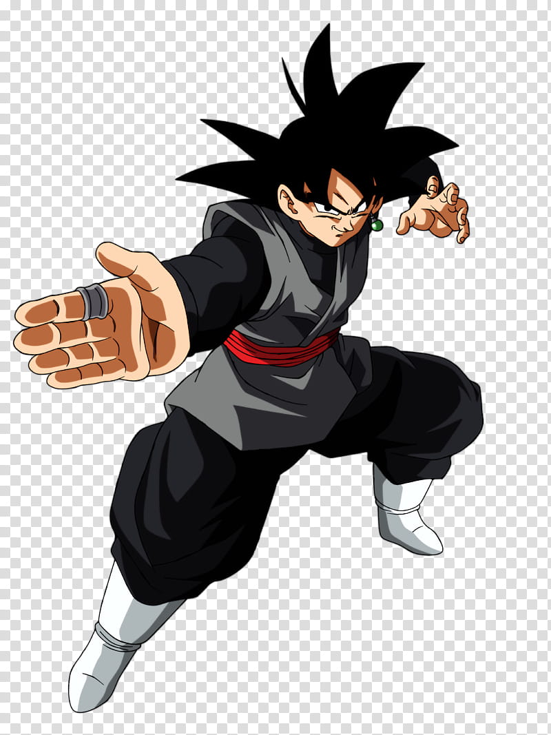 Goku Black, Son Goku of Dragon Ball character transparent background PNG clipart