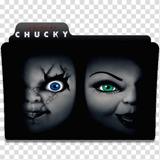 Epic  Movie Folder Icon Vol , Bride of Chucky transparent background PNG clipart