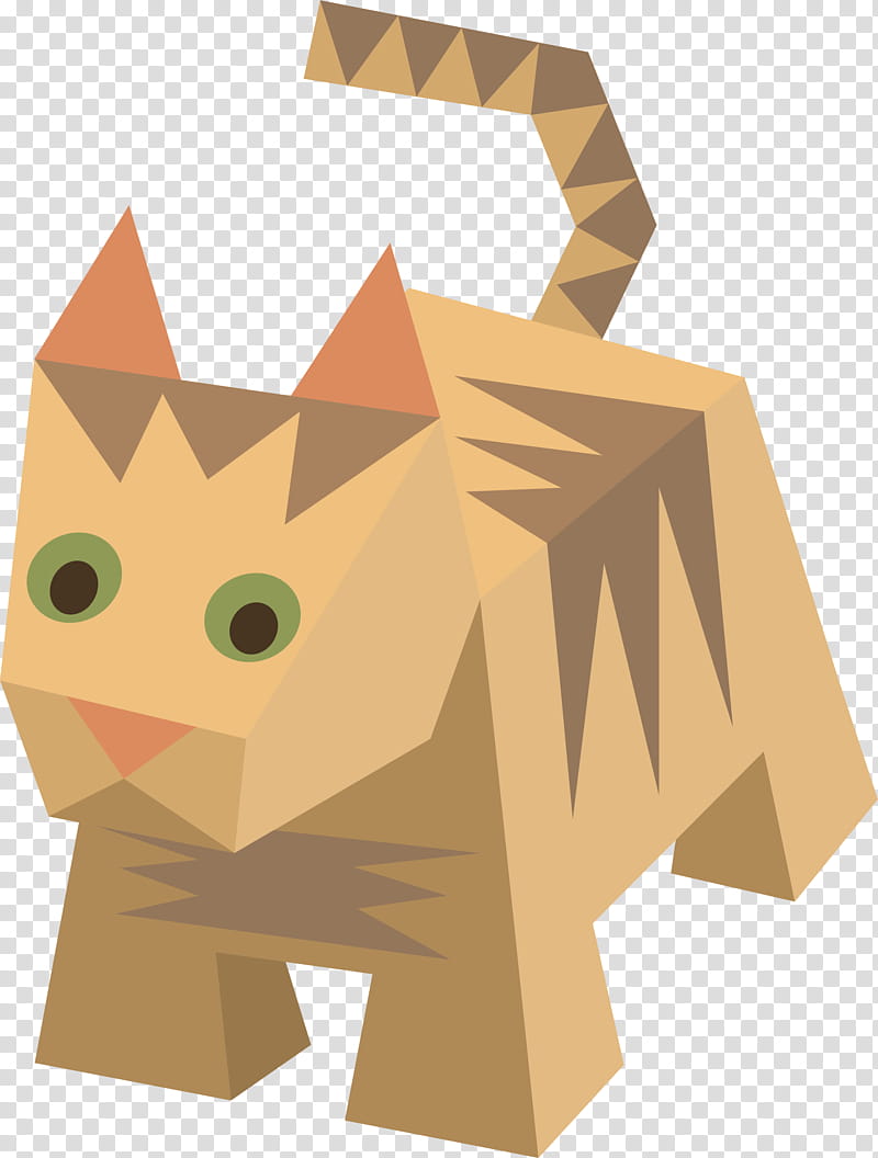 Dog And Cat, 3D Computer Graphics, Isometric Projection, Low Poly, Animal, Box, Art Paper, Angle transparent background PNG clipart