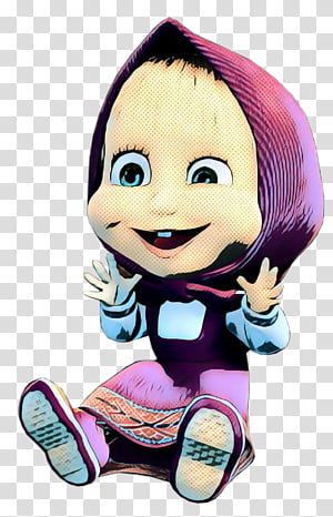 Retro, Pop Art, Vintage, Toddler, Character, Purple,  Cartoon, Toy transparent background PNG clipart thumbnail