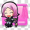 Folders Bleach , 'Yachiru By'Xx-Sweet-toxiiC-xX icon transparent background PNG clipart