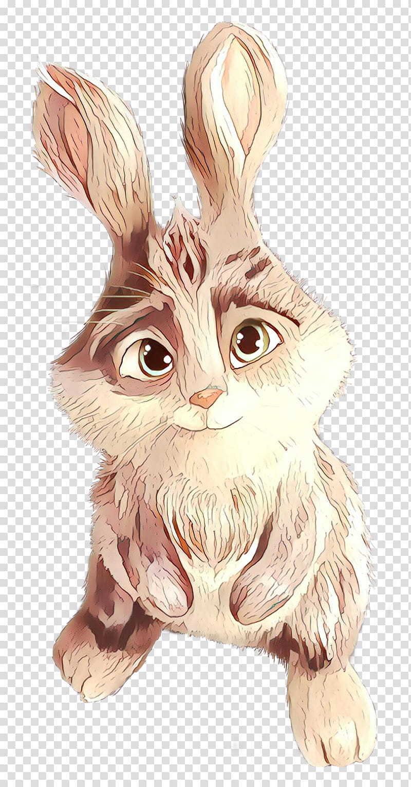 Easter Bunny, Whiskers, Hare, Cat, Rabbit, Drawing, Paw, Easter transparent background PNG clipart