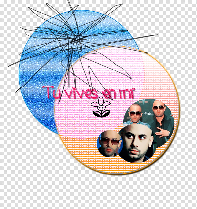 Wisin y Yandel, men's black shirt and black sungalsses transparent background PNG clipart