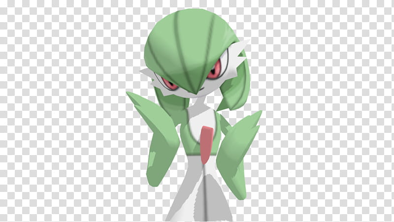 MMD Gardevoir (DL), Pokemon character illustration transparent background PNG clipart