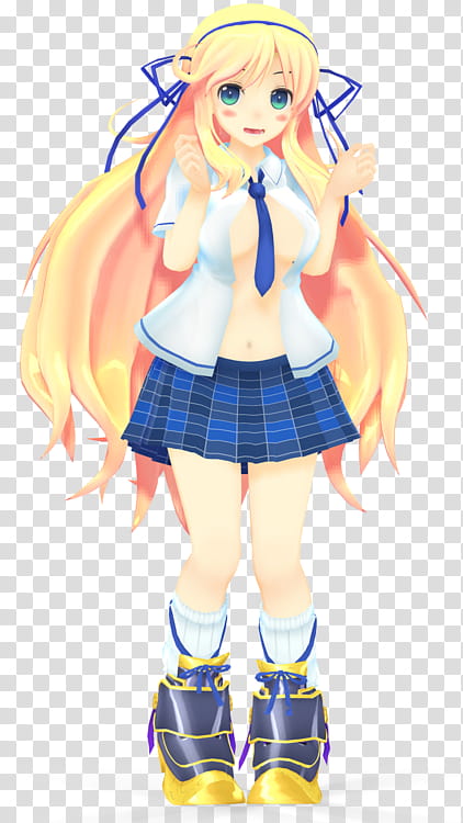 Senran Kagura, Katsuragi (Sourou), painting of a female anime character in white and blue transparent background PNG clipart