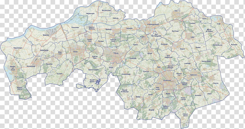 Map, Noord, Limburg, South Holland, Overview Map, Provinces Of The Netherlands, East, North Brabant transparent background PNG clipart