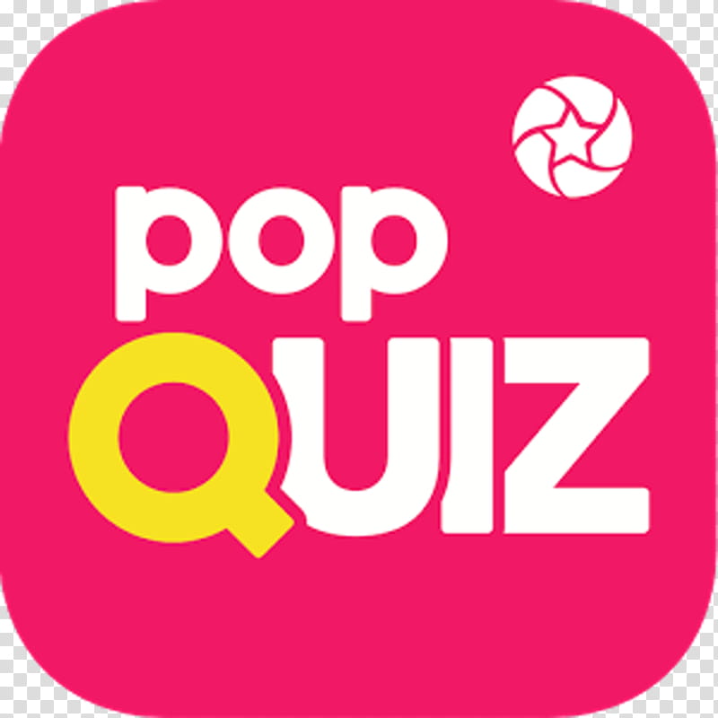 Circle Design, Perk Pop Quiz, Trivia, Game, Logo, Pop Music, Text, Pink transparent background PNG clipart
