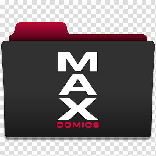 Comic Book Publishers Folders, Max Comic folder icon transparent background PNG clipart