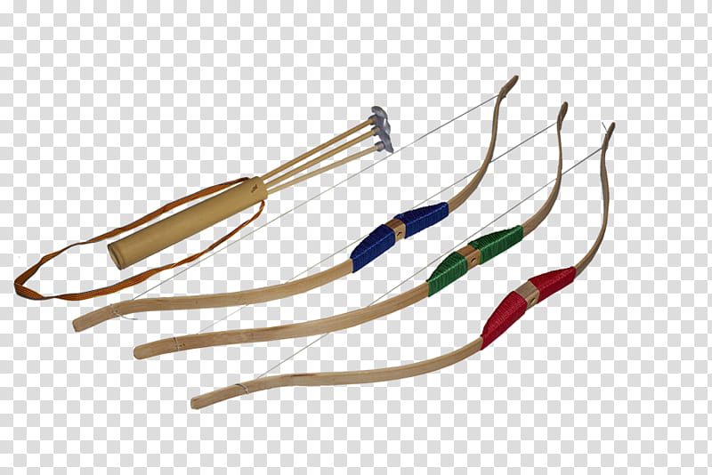 Bow And Arrow, Wood, Toy, Blue, Crossbow, Green, Quiver, Rope transparent background PNG clipart