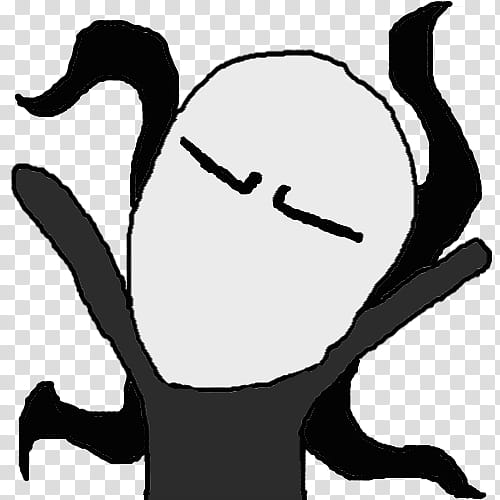 YAY Slenderman transparent background PNG clipart